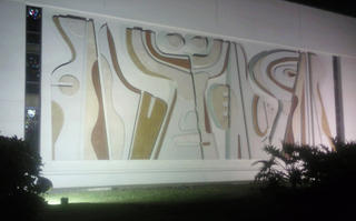 The Mural at Night