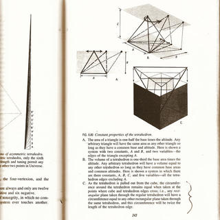 the tetrahedron's constant properties