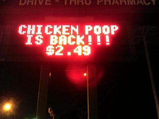 Chicken Poop?