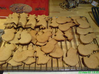 Da var &aring;rets julekakebaking igang :)