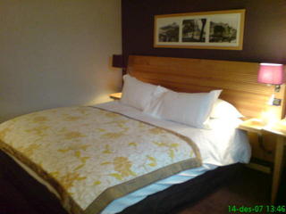 Hotellrommet i Paris