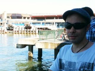 Joe at the waterfront