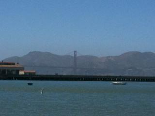 Hazy Golden Gate
