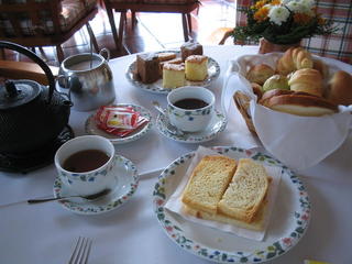 September 15, 2007 - Tea is served