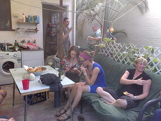 BBQ at the headquarters of @electricfirefly