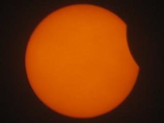 Partial eclipse - The Beginning