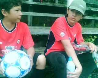 An exhausting 3 days Soccer School