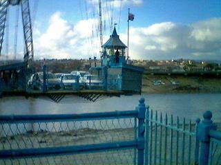 Welsh car transporter bridge