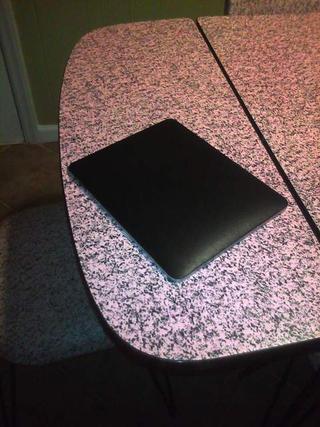Custom leather iPad back cover