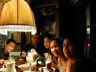 Dinner at "Fat Michael's Place"