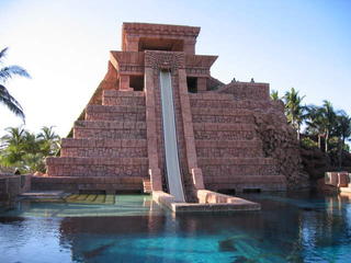 The Leap of Faith Slide at Atlantis
