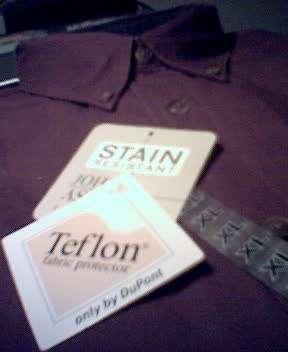 Teflon shirt