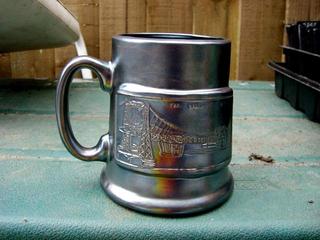 widnes runcorn transporter bridge 1905/1961 tankard made today