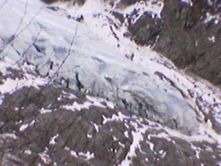 Mont Blanc glacier