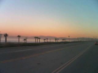 Santa Monica Bay at dawn