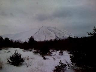 Snowy mountain