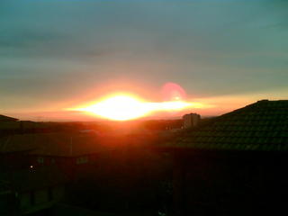 sunset on meeks