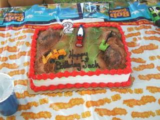 Tractor cake