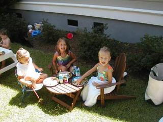 big sister and her friends
