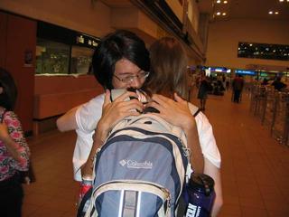 June 6, 2004 - One hug for the road