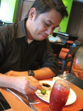 The birthday boy...