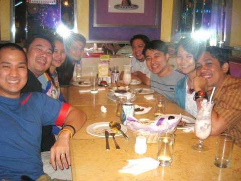 After-movie dinner at Bizu