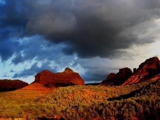 Striking & Omnimous Sky near Sedona, AZ