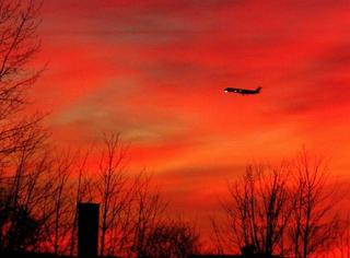 Living near the airport can be fun...
