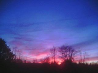 February Sunset