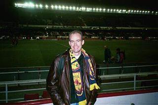Brad at Arsenal Stadium