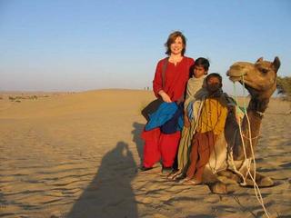INDIA 2005:  Camel trek