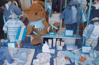 Vidriera. Boutique para chicos