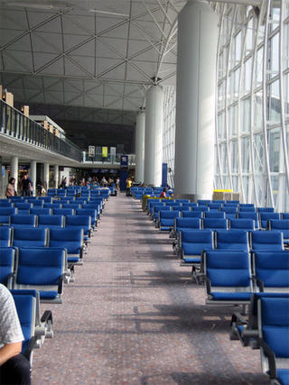 Empty HongKong Airport