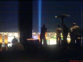 Skybar p&aring; hotellet. Dyyyre drinker.