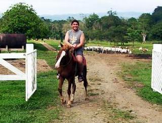nelson and his little horsie