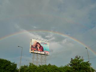 somewhere UNDER the rainbow...