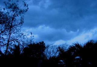 typhoon clouds