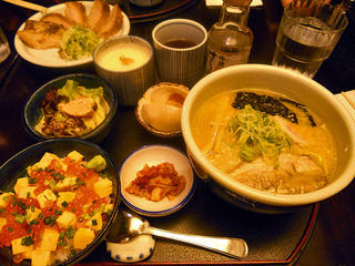 Santouka Hokkaido's Chirashi Ramen set