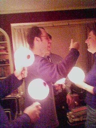 glowing eyeballs