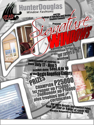 signature windows poster