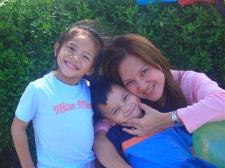 Tracy & Andre with Mama Alice