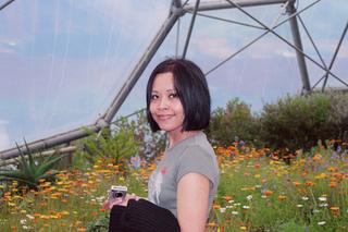 me at the eden project