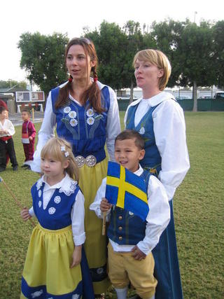 Sweden was well-represented...