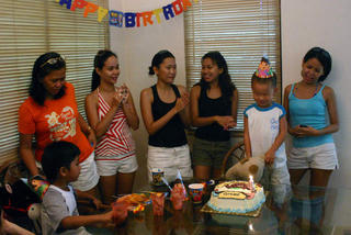 singing my happy birthday song