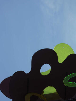 Organic Sculpture Near The Organic Market