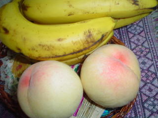 fruits waiting to be eaten..