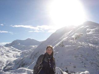 reaching the top ........culmea lolaia in spate ...am fost acolo