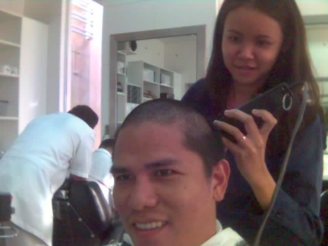 getting bald again