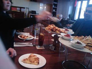 Lunch with some of my work colleagues.
