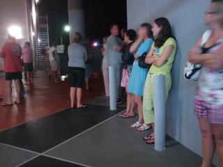 Excitement at Hotel M.